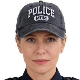 Proud Police Mama Baseball Cap