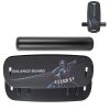 Balance Board, 2-in-1 Wobble Board Trainer for Adults, Premium Wooden Balance Training Equipment, with Roller, Magnetic Stoppers, Storage Rack