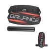 Balance Board, 3-Level Height Adjustable Wobble Board Trainer for Adults, Premium Wooden Balance Training Equipment, with Roller, Magnetic Stoppers