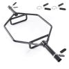 Trap Bar Hex Bar, 2-Inch Hex Barbell, 800 LBS Capacity Shrug Bars with Knurled Grips, Weightlifting and Strength Training Equipment