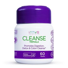 Intus Cleanse Digestive Health Blend with Triphala for Gut and Colon Cleanse With Laxative Properties for Detox Constipation Bowel Cleanse Bloating In