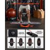 Balance Board, 3-Level Height Adjustable Wobble Board Trainer for Adults, Premium Wooden Balance Training Equipment, with Roller, Magnetic Stoppers