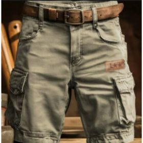 European And American Digital Printing Stylish Shorts Without Belt (Option: 3XL-RW03271234567)