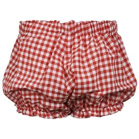 Pocket Button Home Shorts Versatile (Option: 17080 Red-XL)