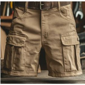 European And American Digital Printing Stylish Shorts Without Belt (Option: L-RW 0327 12345900)