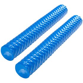 Noodle-shaped Float Devices For Swimming And Floating In Swimming Pools, Solid Styrene-butadiene Rubber Foam Swimming Pool Float Devices (Option: blue 2p)