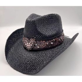 Summer Outdoor Ethnic Style Fedora Hat West (Option: R20BC-Free Size)
