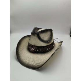 Summer Outdoor Ethnic Style Fedora Hat West (Option: R20BA-Free Size)