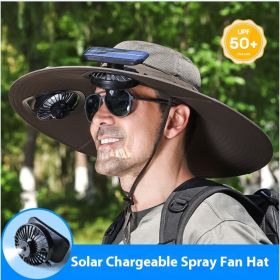Camouflage Military Green Fan (Option: Grey-1PCS)