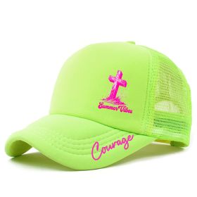 Men's Casual Baseball Cap (Option: Green)