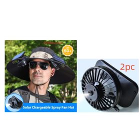 Camouflage Military Green Fan (Option: Camouflage military green set-1PCS)
