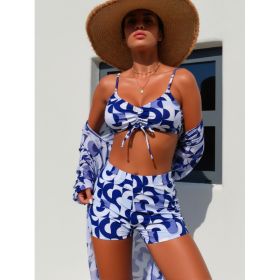 Women's 2-piece Casual Swimsuit Set M180 (Option: S)