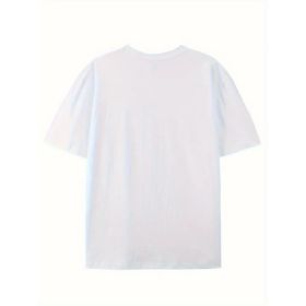 Women's Pure Cotton Short Sleeves (Option: White-2XL)