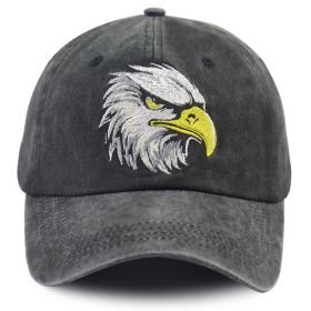 2pcs Embroidered Bald Eagle Head Hats (Option: 1pcs)