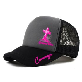 Men's Casual Baseball Cap (Option: Grey)