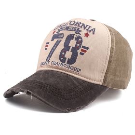 Washed Coating Sunshade Casual Duck Tongue Baseball Cap (Option: Black eaves)