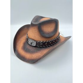 Summer Outdoor Ethnic Style Fedora Hat West (Option: R33A-Free Size)