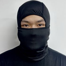 Head Cover And Face Mask (Option: Black)