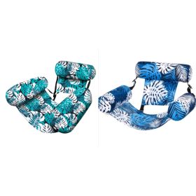Inflatable Floating Hammock Water Floating Chair Pool Party Floating Chair (Option: Set-76X35X60 cm)