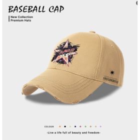 European And American Style Casual Baseball Cap (Option: Beige)