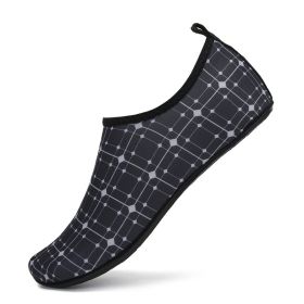 Men's Water Shoes Quick Drying Swimming Socks Women Yoga Shoes Summer Aqua Sandals Non Slip Barefoot Slippers for Beach Vacation (Color: P25, size: 42-43 (feet 25.5cm))