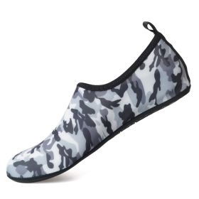 Men's Water Shoes Quick Drying Swimming Socks Women Yoga Shoes Summer Aqua Sandals Non Slip Barefoot Slippers for Beach Vacation (Color: P26, size: 46-47 (feet 27.5cm))