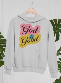 God Is Good Hoodie (Color: Heather Grey, size: medium)