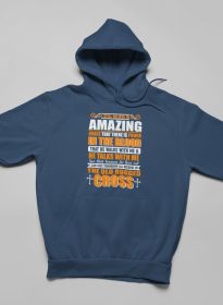 I Still Believe Hoodie (Color: Navy, size: small)