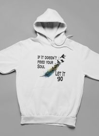 If It Doesn't Feed Your Soul Hoodie (Color: Ash, size: XX-large)