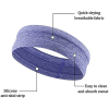 JupiterGear Cardio Sport and Fitness Sweat-Wicking Headband