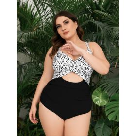 Women's 2-piece Casual Swimsuit Set M127 (Option: 0XL)