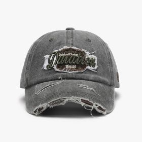 Spring Soft Top Letter Three-dimensional Embroidery Men's Baseball Cap (Option: Army Green-Adjustable)