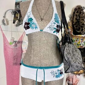 Spring And Summer Fashion Trend Sexy Bikini Suit (Option: White Suit-M)